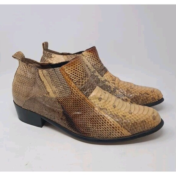 Stacy Adams Multicolor Snakeskin Boots main image 12
